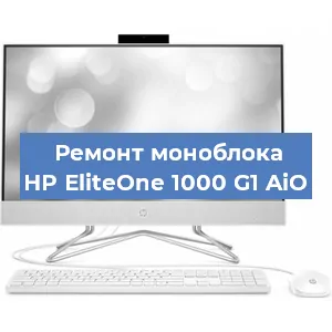 Замена термопасты на моноблоке HP EliteOne 1000 G1 AiO в Самаре